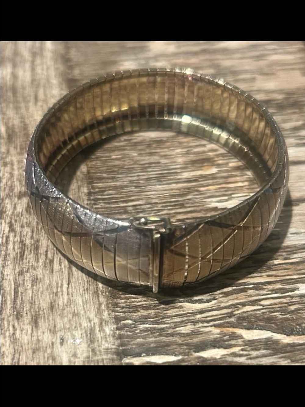 Vintage Italian sterling Omega bracelet